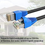 Thumbnail: Cat5E Outdoor Waterproof Ethernet Cable with 24AWG RJ45 Plugs 350Mhz Direct Buri