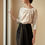 Thumbnail: KNOTTED BLOUSE WITH PAREO SKIRT