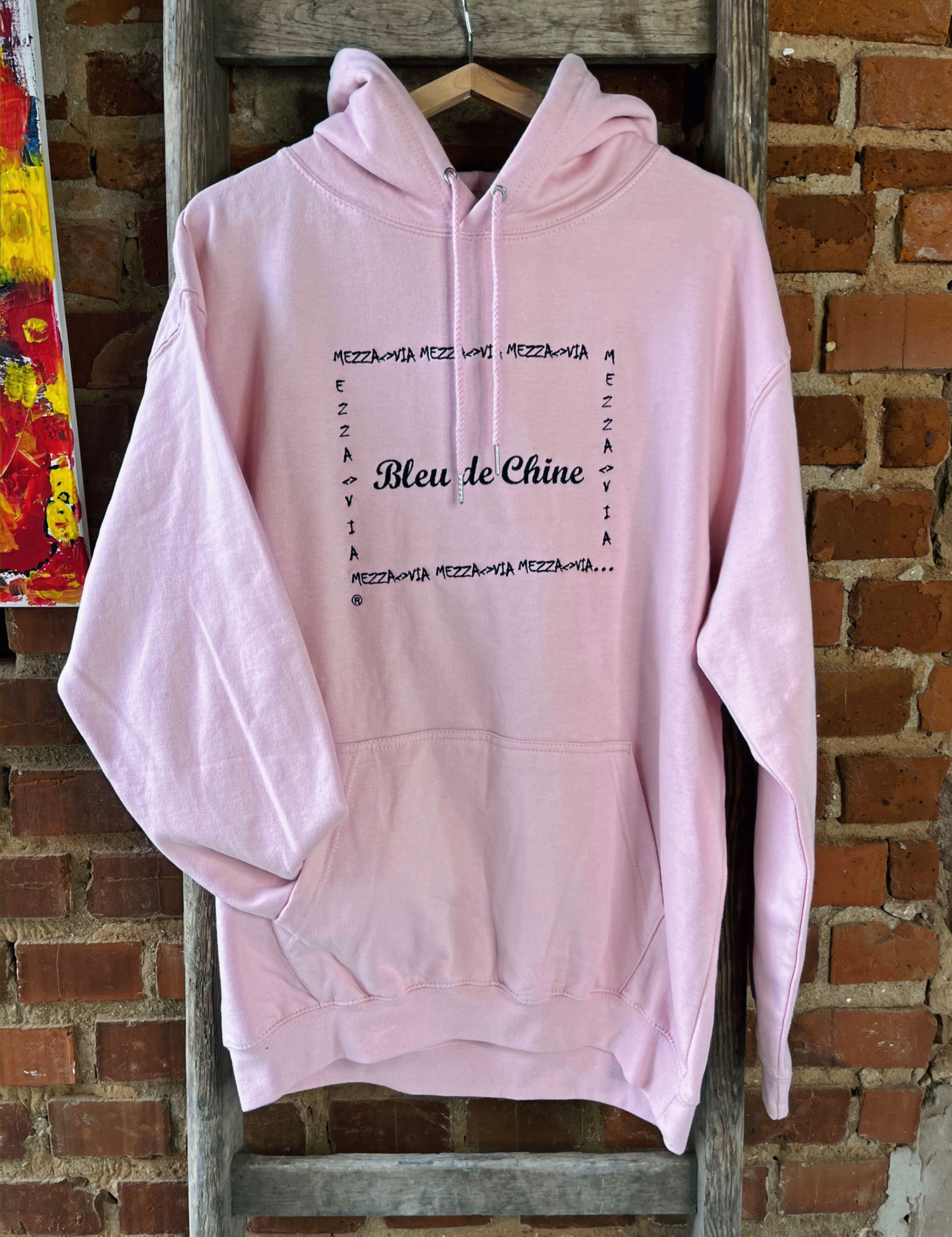 Sweatshirt bleu de chine ROSA