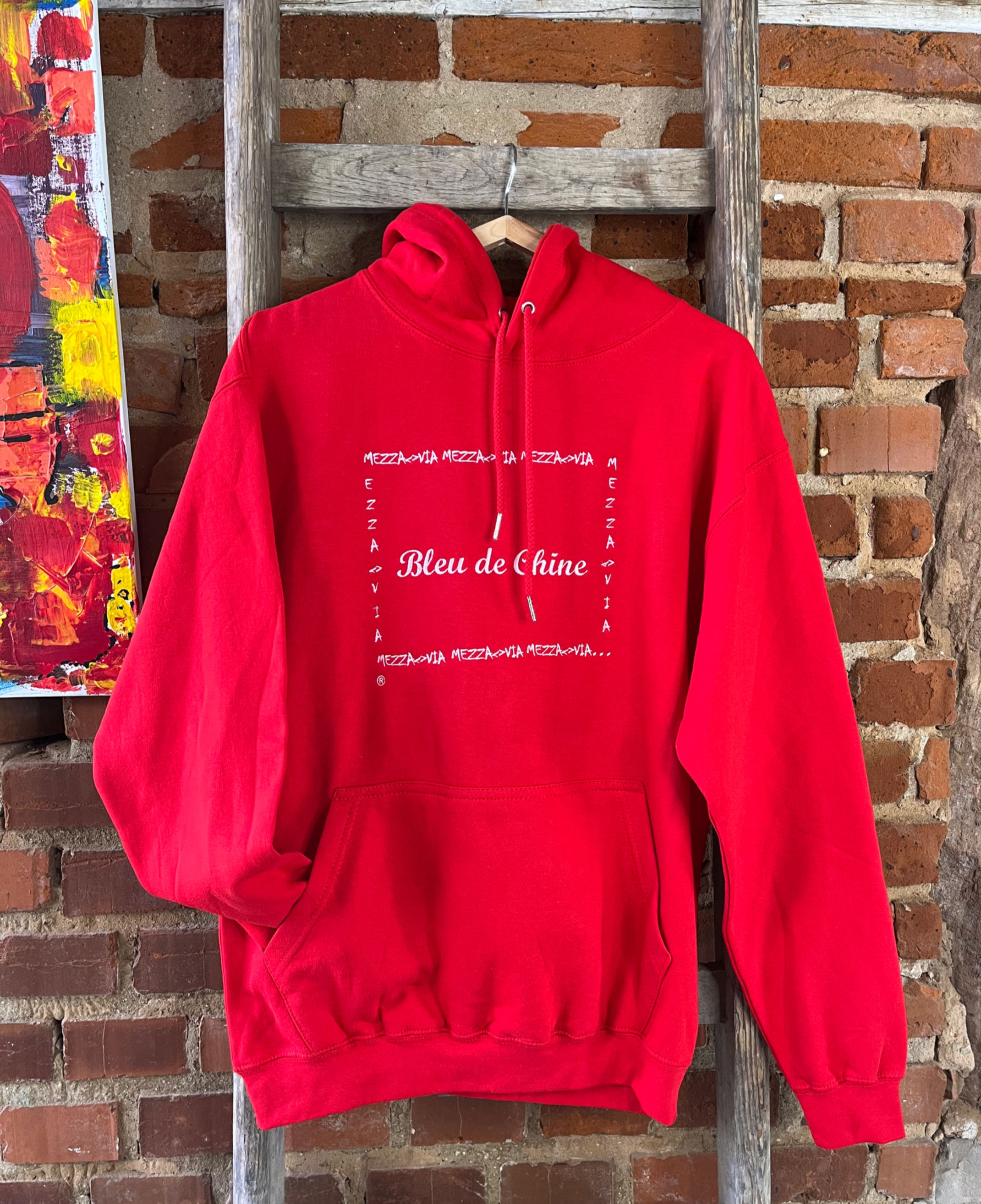 Sweatshirt bleu de chine ROSSU