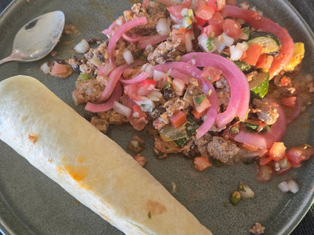 Zucchini Taco Mess
