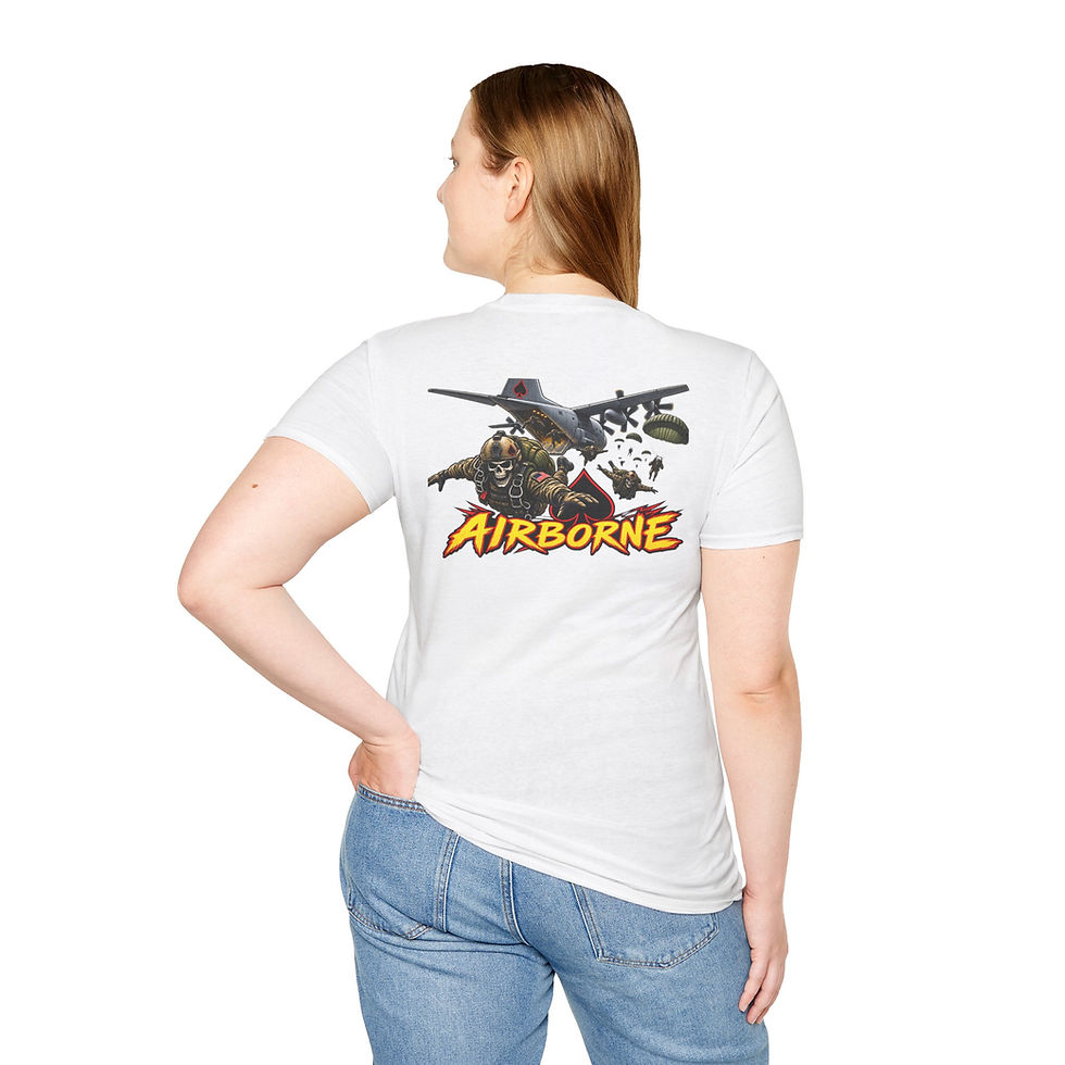 Thumbnail: Minimal Spade Outline Tee — Casual Playing Card Logo T-Shirt