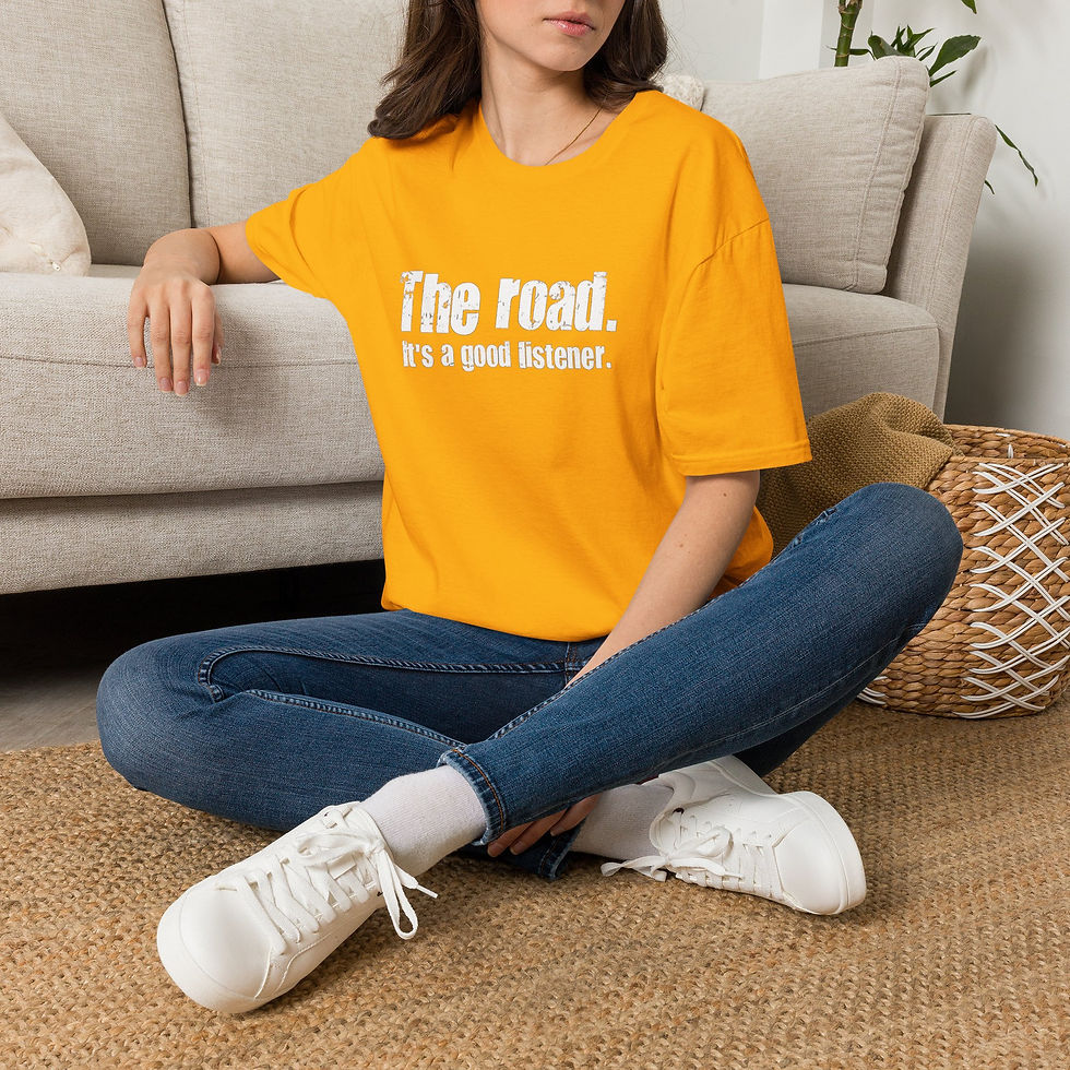 Thumbnail: The Road. It's a Good Listener. T‑Shirt