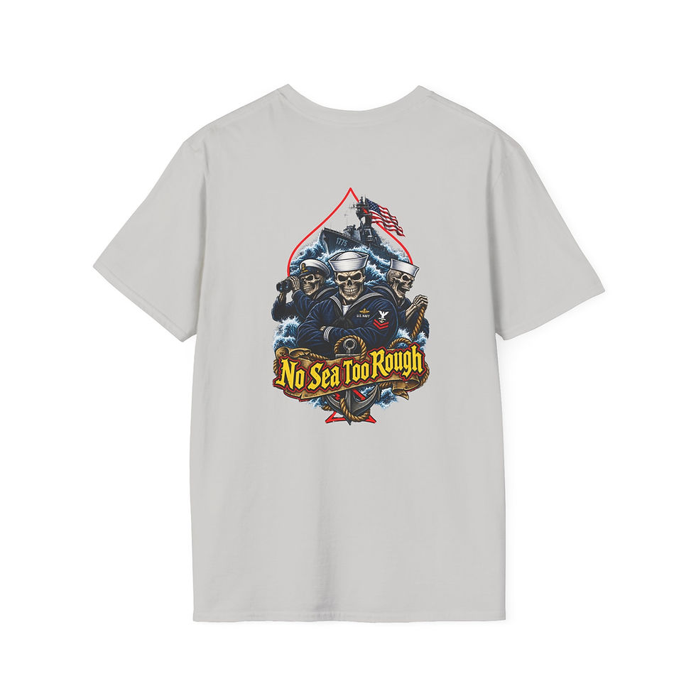 Thumbnail: Minimal Spade Outline T‑Shirt — Red Pocket Card Symbol Tee