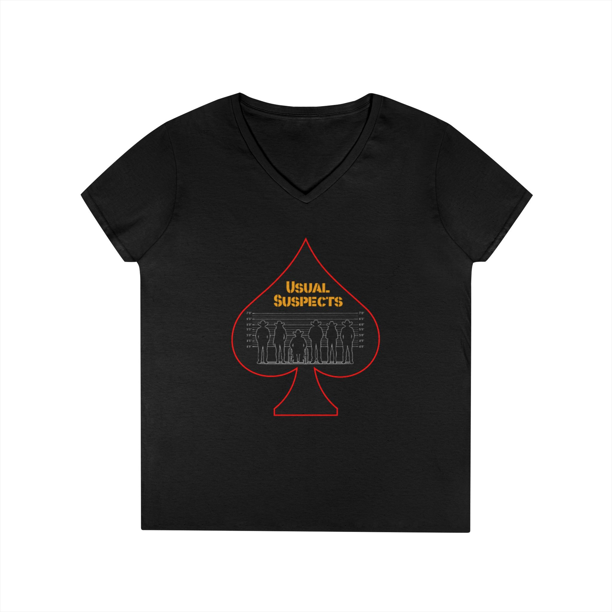 Usual Suspects Spade V-Neck Tee