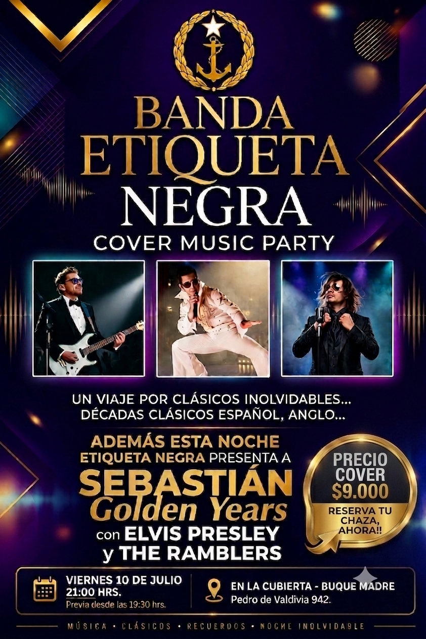 BANDA ETIQUETA NEGRA