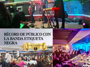 Récord de asistentes en una noche inolvidable, junto a la Banda Etiqueta Negra en el Sollado del Buque Madre