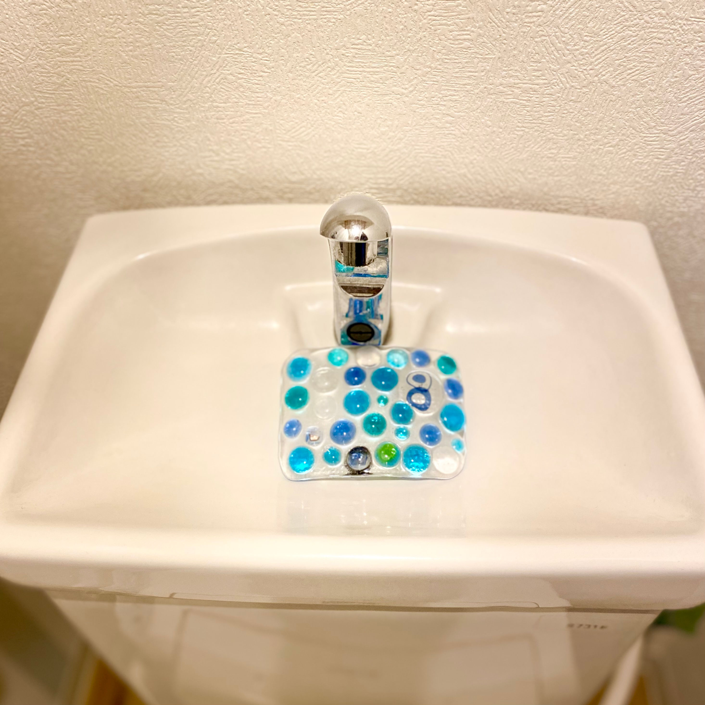 手洗いカウンターのDecor５