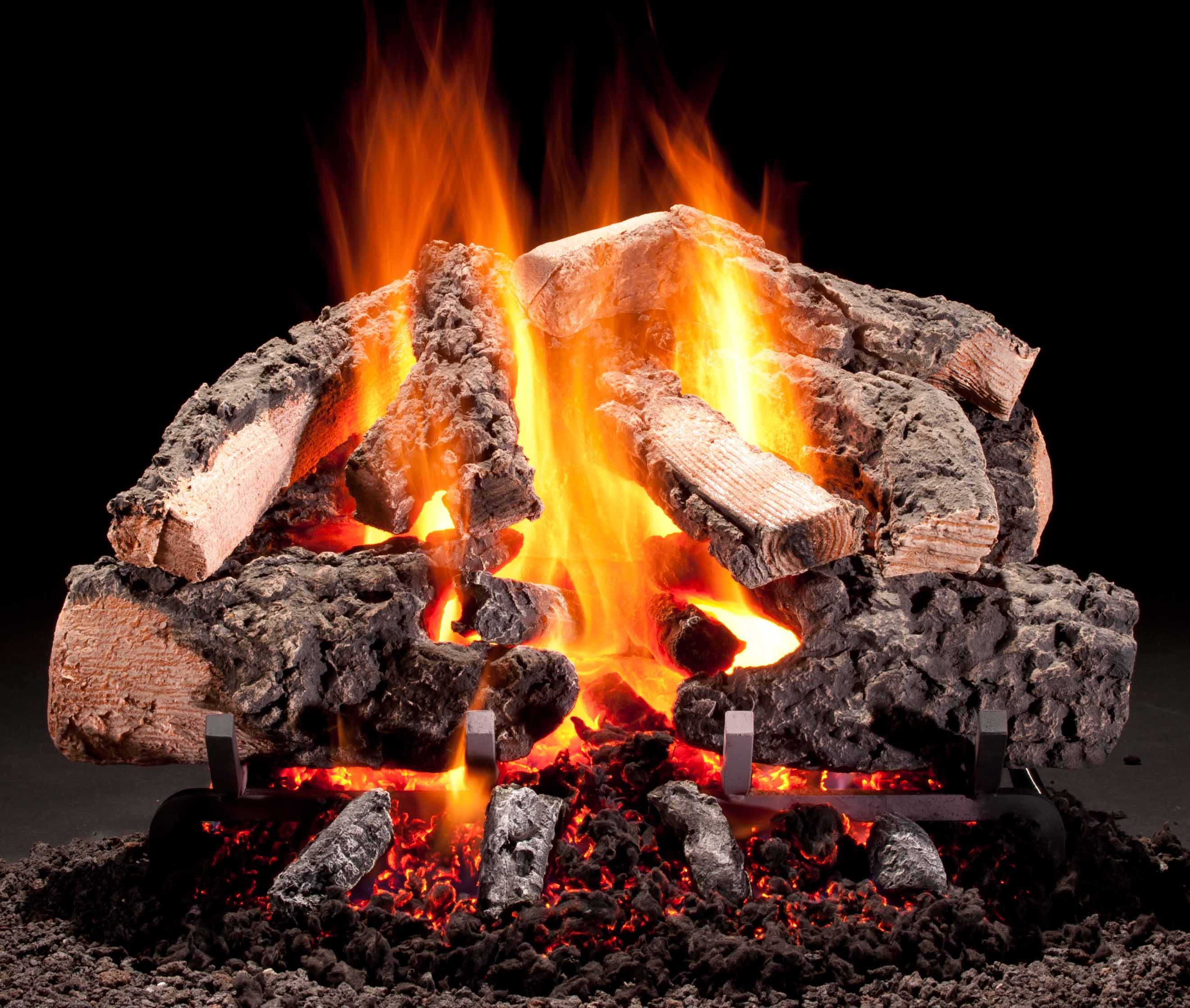 Vent Free Gas Logs Ceramic Fiber Vs Concrete Appliances St