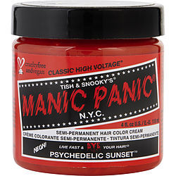HIGH VOLTAGE SEMI-PERMANENT HAIR COLOR CREAM - # PSYCHEDELIC SUNSET 4 OZ