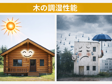 木の家が心地よい理由とは？木の「調湿性能」の不思議