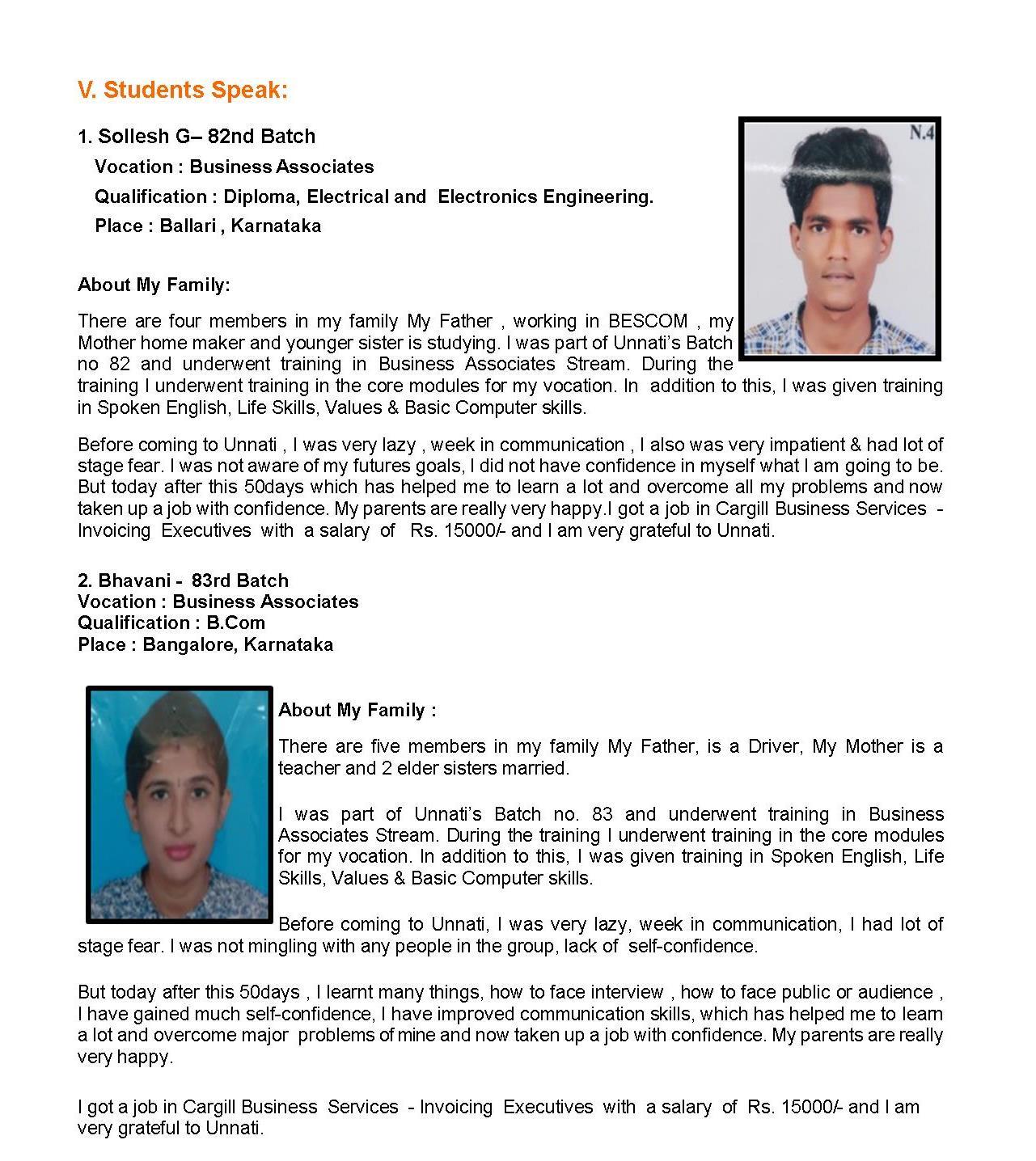 unnati newsletter April 2019 pg11b