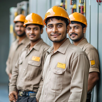 three-young-male-electrician-are-standing-confidently-with-smiling-faces-with-electrician-