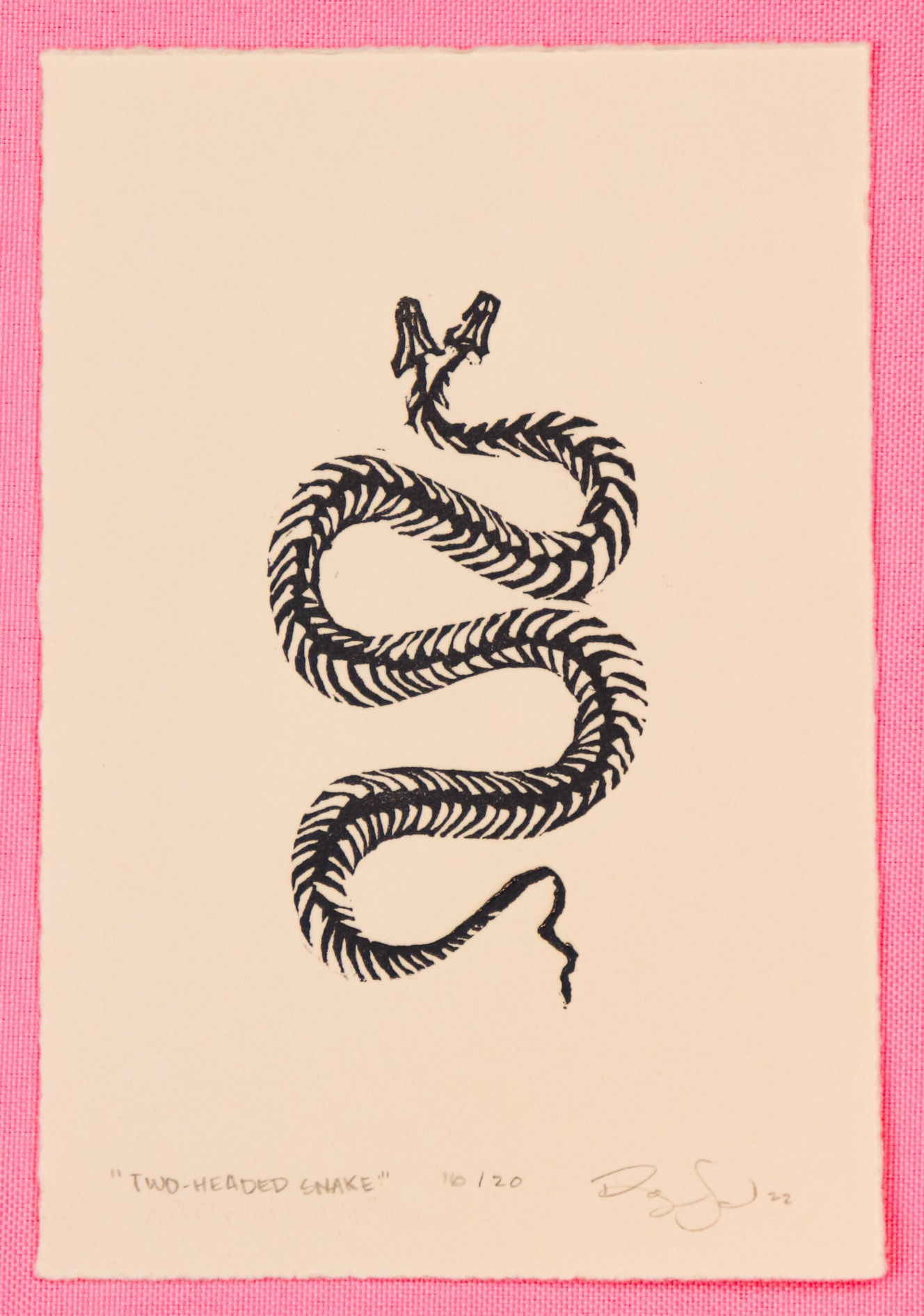 Two-Headed Snake on Rives BFK
