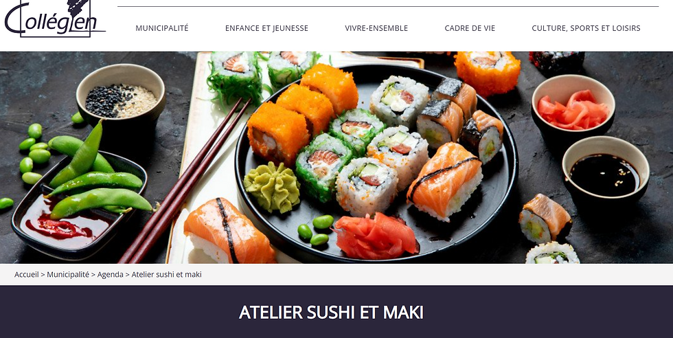 ATELIER SUSHI ET MAKI