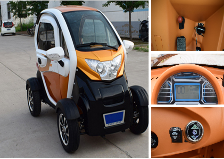 Thumbnail: Mini Low Speed Four Wheel Electric Car