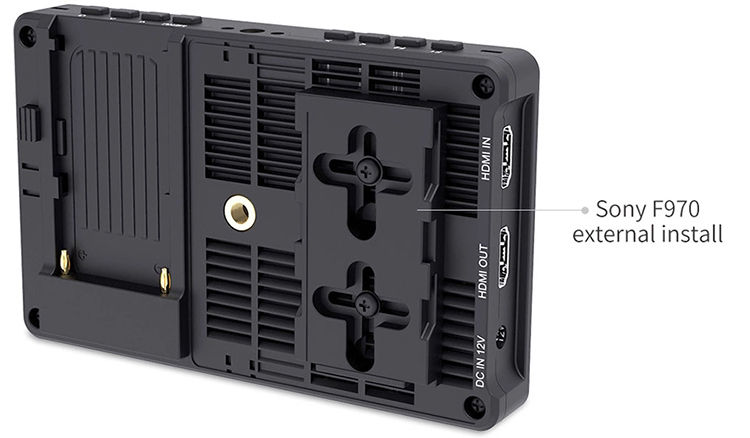 Thumbnail: FEELWORLD F5 Pro V2 5.5 Inch Touch Screen 3D LUT DSLR Camera Field Monitor