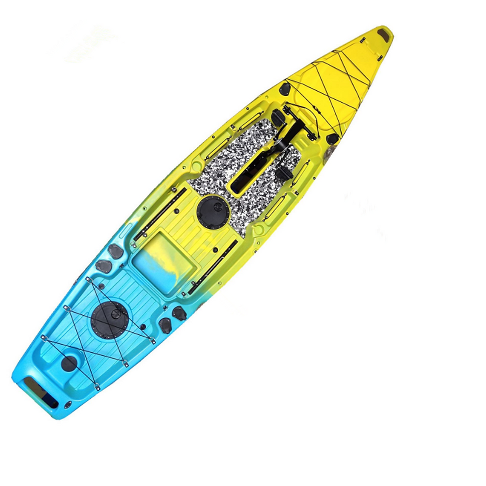 Thumbnail: []One-Person Powered Fishing Kayak