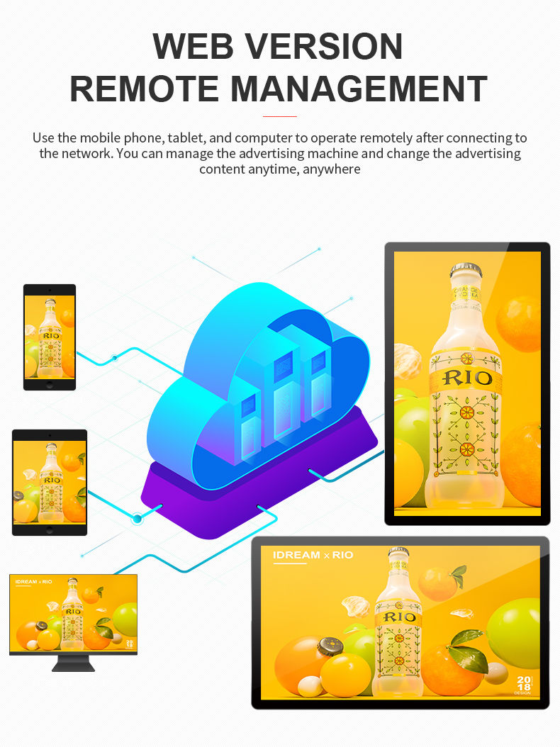 Thumbnail: Indoor Wall-Mounted 43 Inch Touch Screen Kiosk
