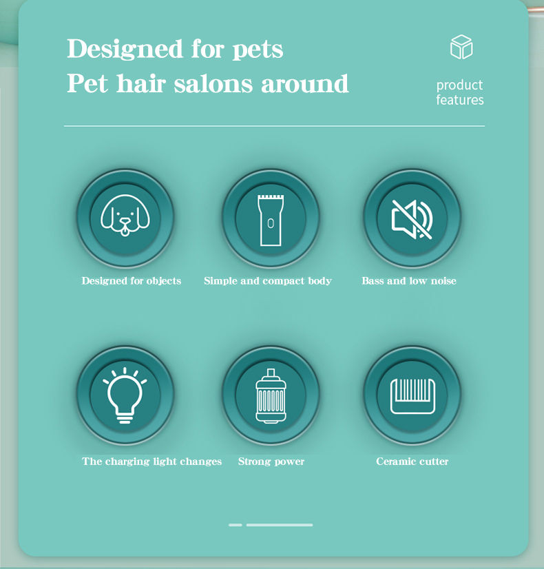 Thumbnail: []Rechargeable Pet Trimmer