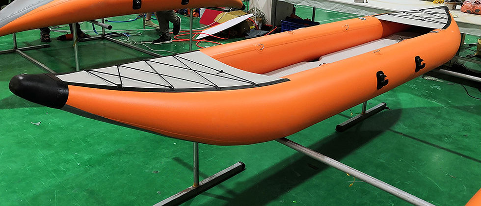 Thumbnail: Paddle Drop Stitch Inflatable Kayak
