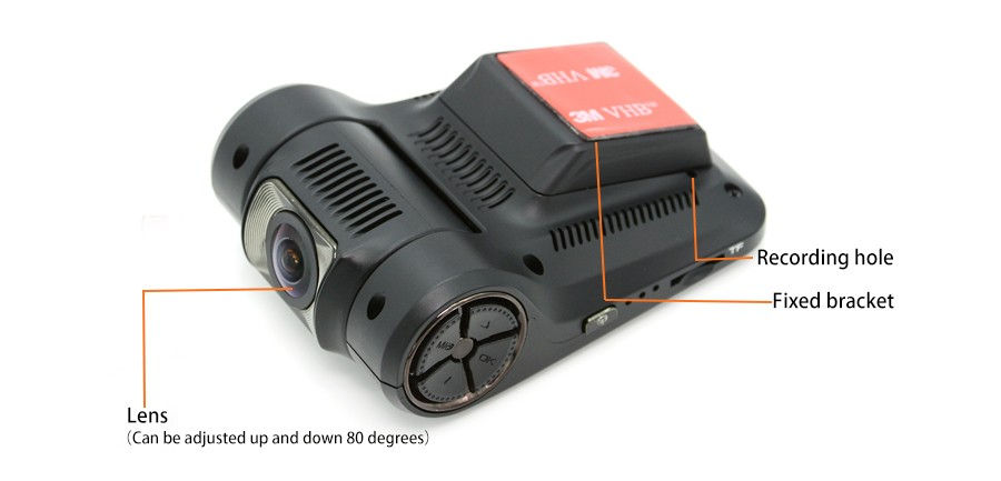 Thumbnail: Novatek 96658 SONY IMX323 Sensor Night Vision Car DVR