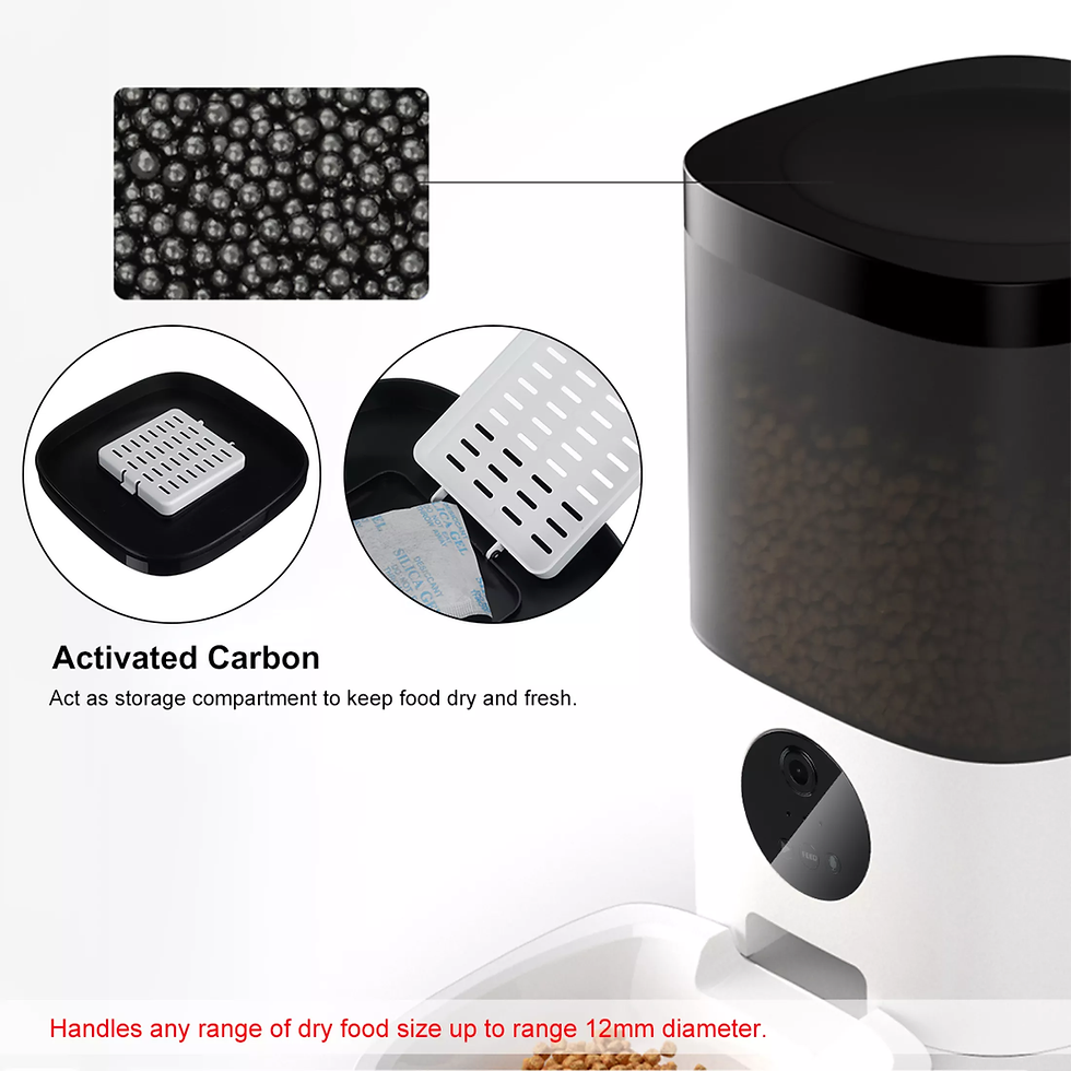 Thumbnail: []Automatic Pet Feeder (4L)