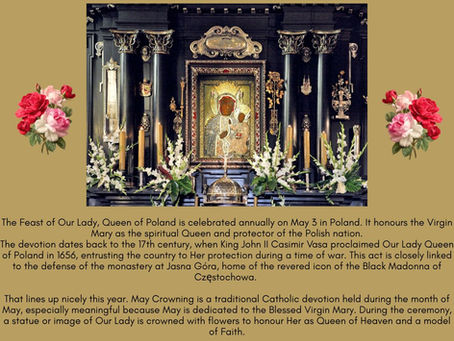 Our Lady's Feast and Crowning!