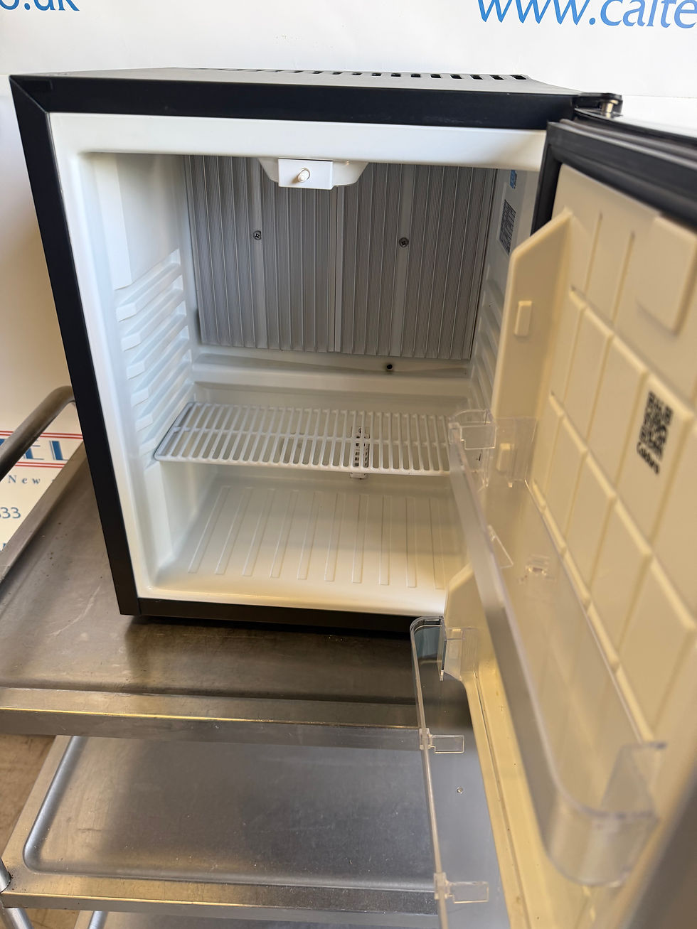 Thumbnail: Caldura Black Mini Bar Fridge