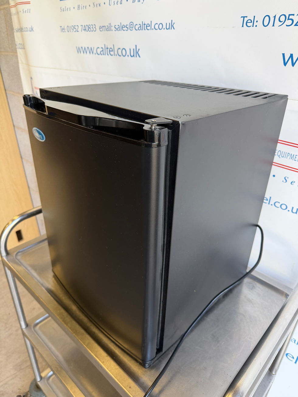 Thumbnail: Caldura Black Mini Bar Fridge