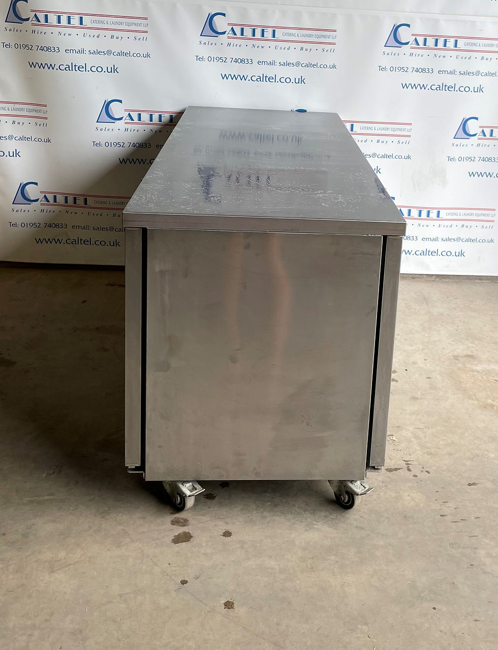 Thumbnail: Precision HCU311 x2 3 Door Island Bench Fridge