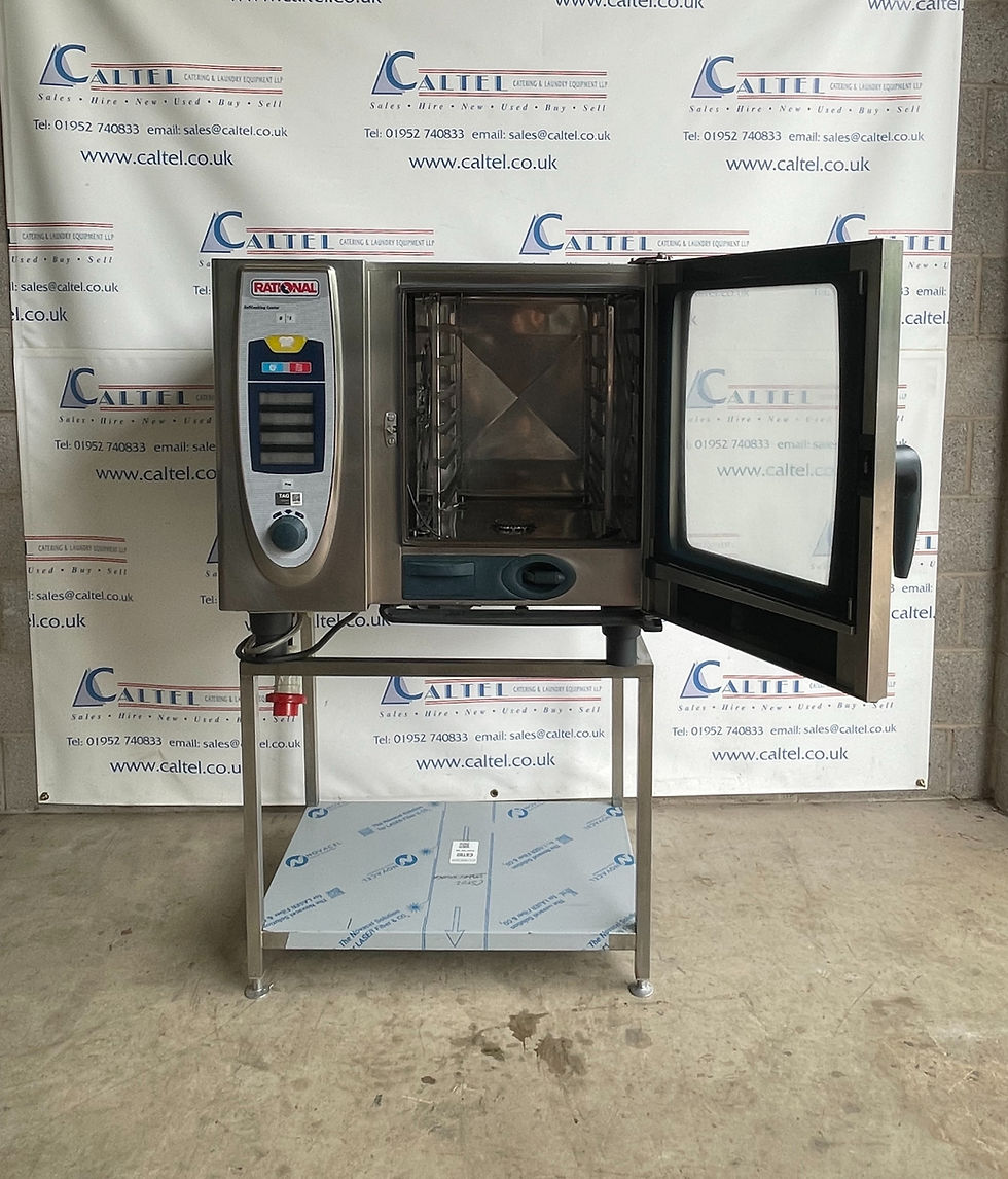 Thumbnail: Rational SCC161/06 Self Cooking Center 6 Grid Electric Combi on New Stand
