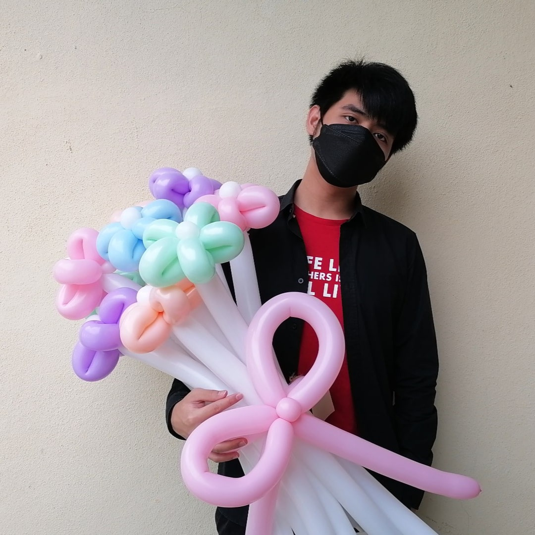 PASTEL BALLOON BOUQUET