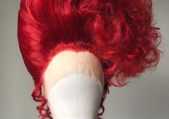 1980s Quiffed Updo
