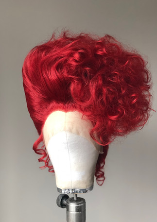 1980s Quiffed Updo
