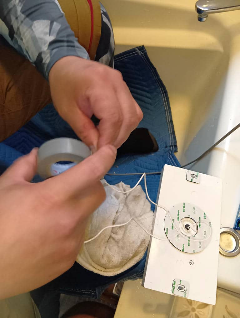 絶縁テープ 巻き巻き