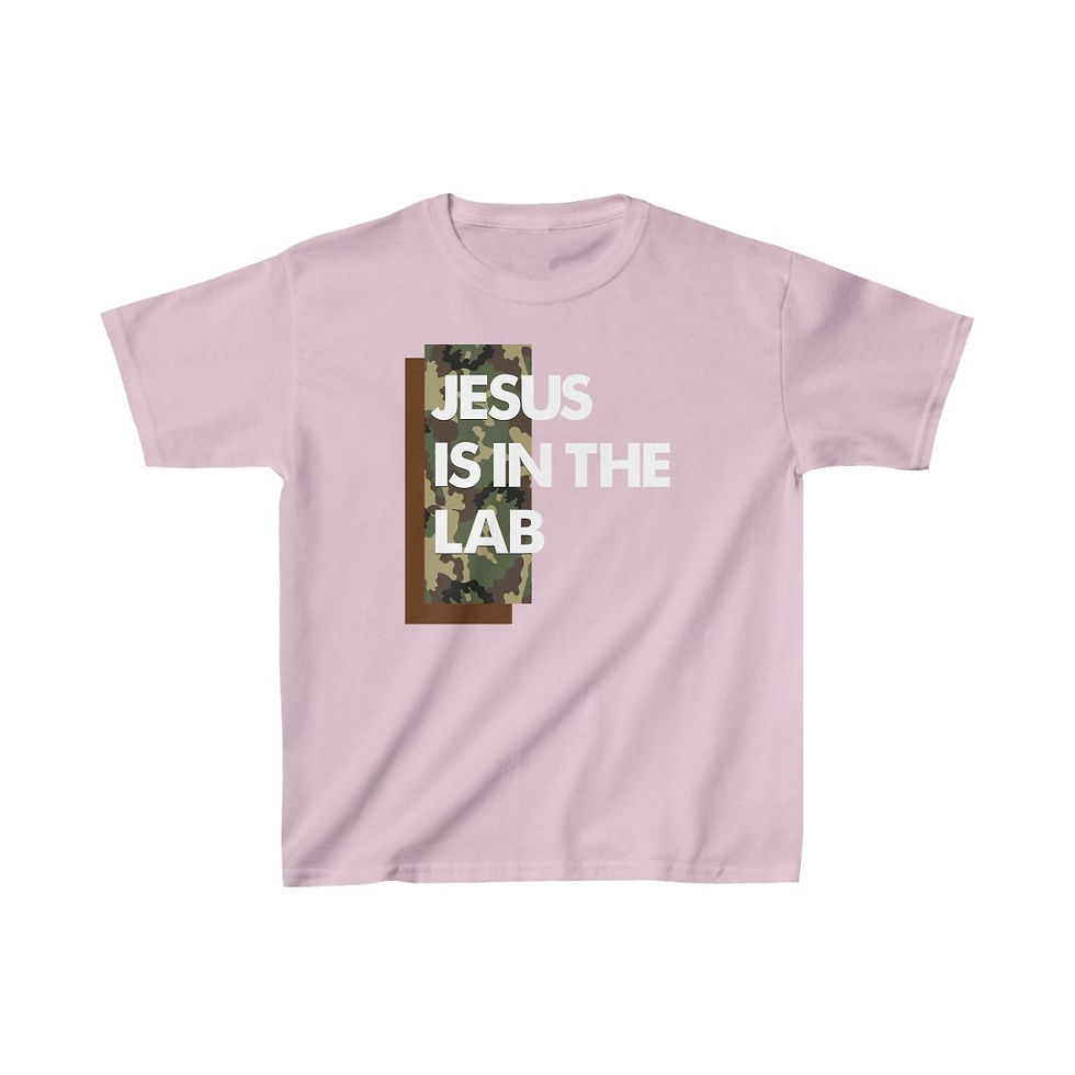 Thumbnail: Jesus is in the Lab-Camo Collection- Kids
