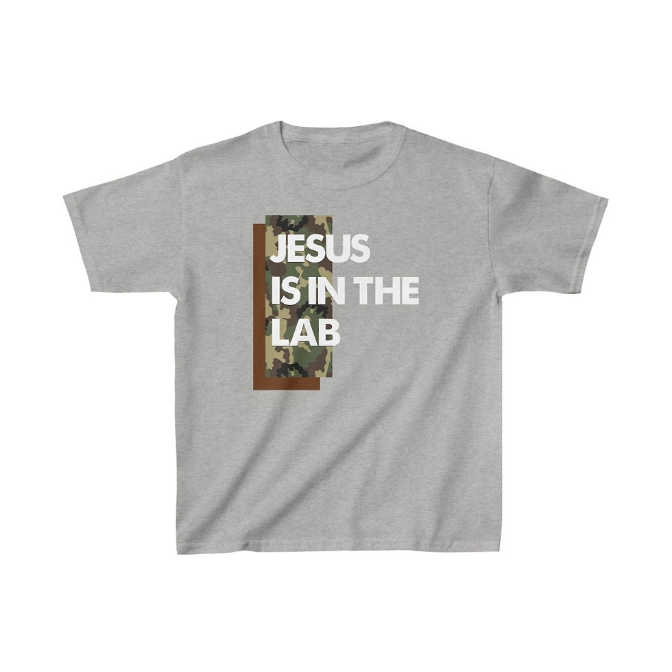Thumbnail: Jesus is in the Lab-Camo Collection- Kids
