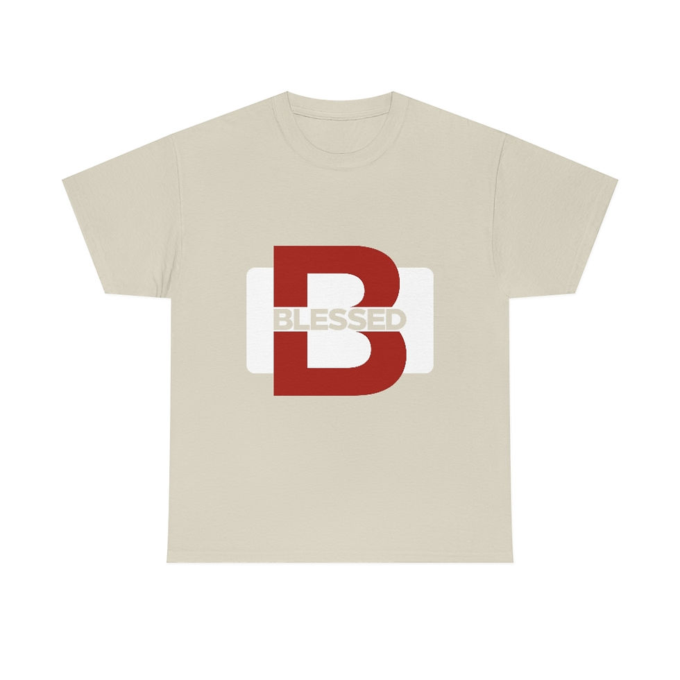 Thumbnail: BLESSED...Unisex Heavy Cotton Tee