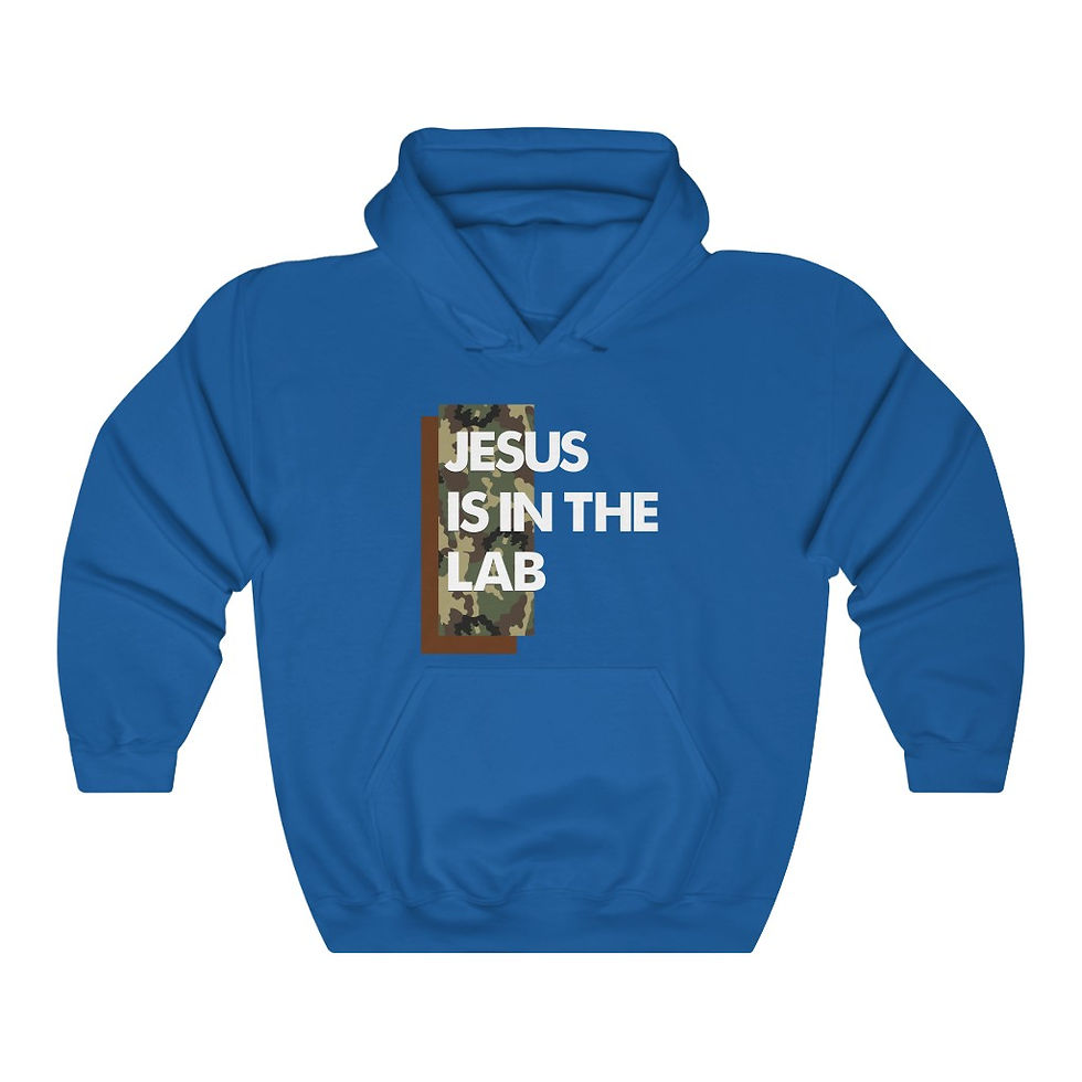 Thumbnail: Jesus Lab Adult Hoodie (Camo)