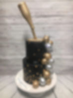 Champagne Celebration Cake