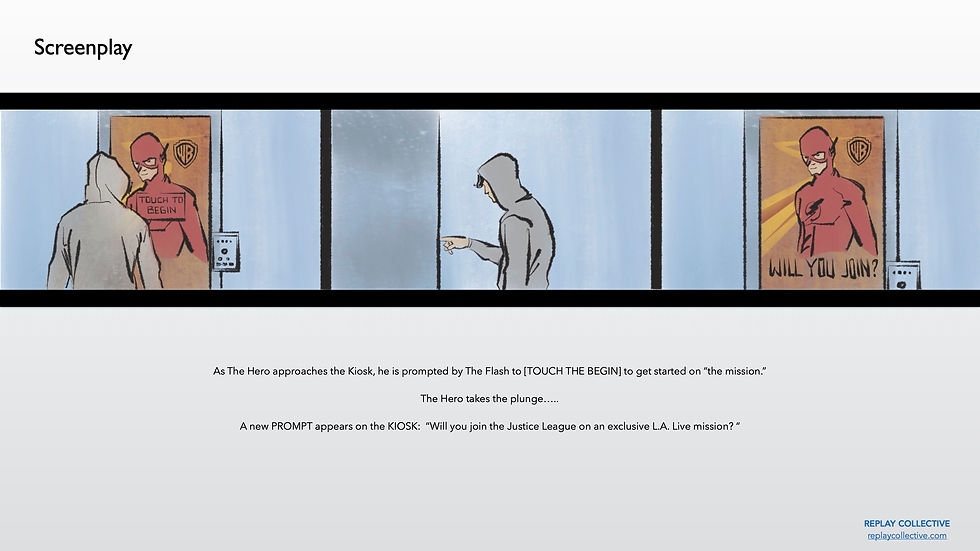 The Justice League Hunt - App - Carlos Joaquin Pimentel STORYBOARD ARTIST