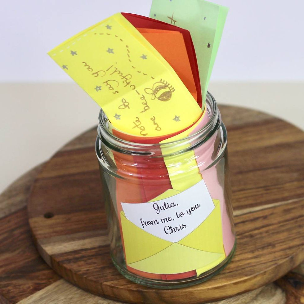 Thumbnail: Personalised Message Jar Set