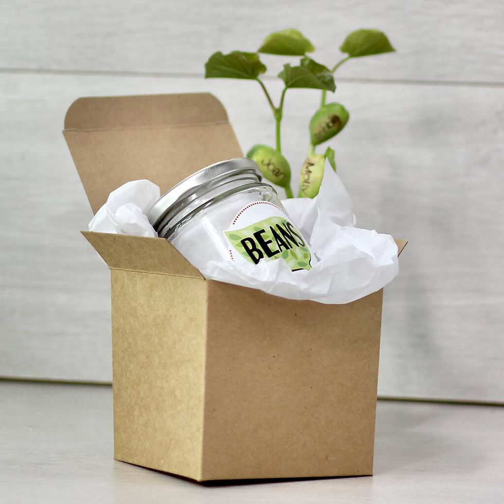 Thumbnail: Beans Talk Message Seeds Jar Gift Set