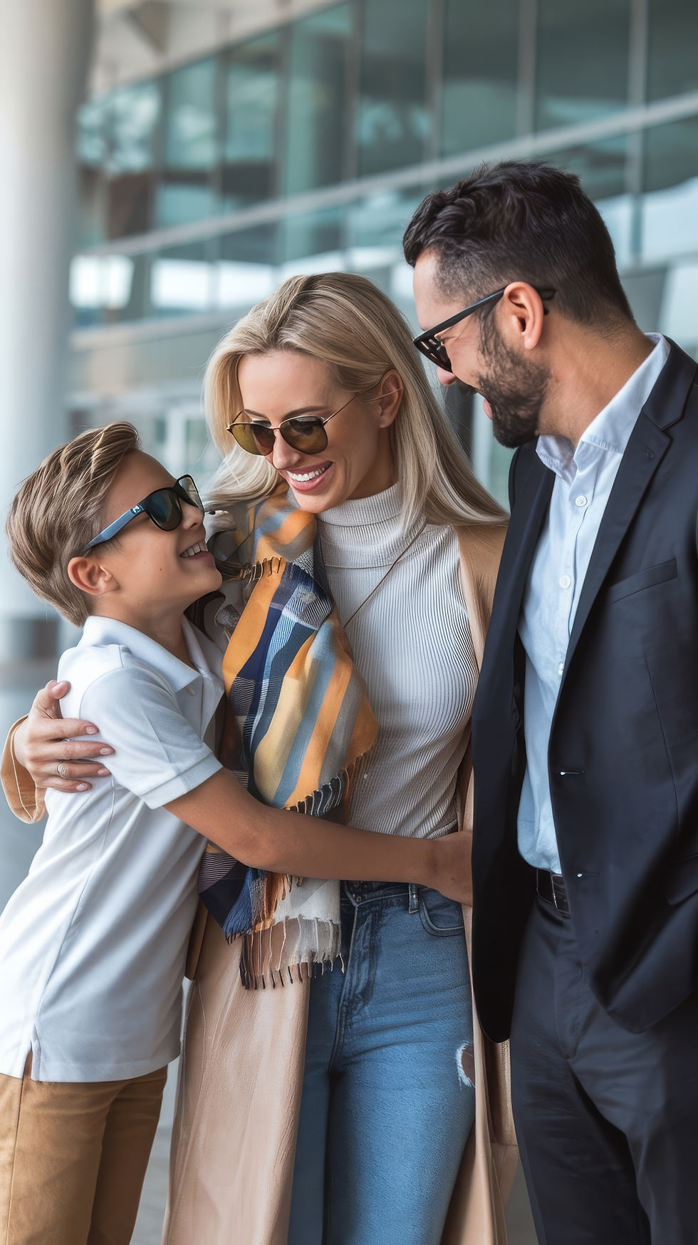 happy-loving-woman-her-son-meeting-her-husband-dad-after-business-trip-international-rport