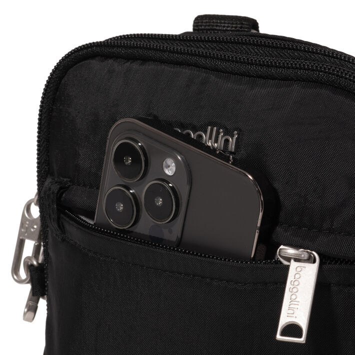 Thumbnail: Baggallini Securtex Anti-Theft Mini Everything Crossbody Bag