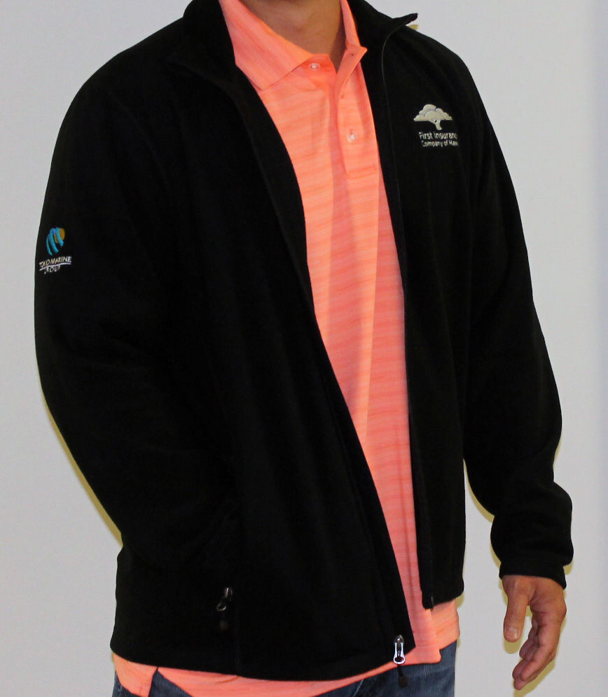 Eddie Bauer Men's and Ladies Fleece Full Zip Up Jacket