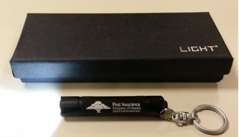 K2 Light2 LED Flashlight with Key Ring