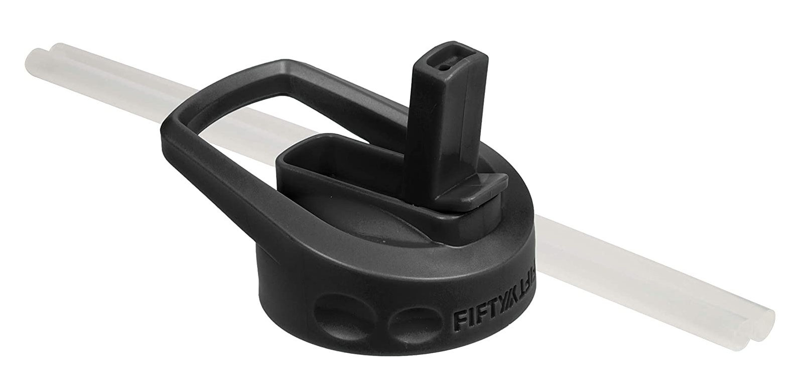 Fifty/Fifty Straw Cap Lid for Wide Mouth Bottles