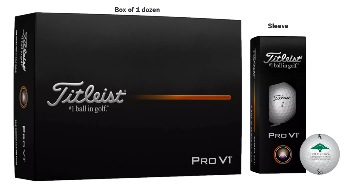 Titleist 2025 Pro V1 Golf Balls
